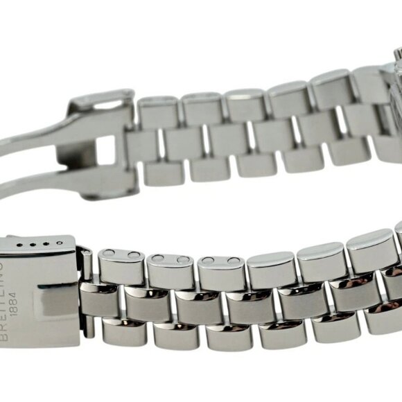 Breitling 41mm Men's Transocean Yacht Timer Chronograph Swiss SS Watch - Picture 7 of 9